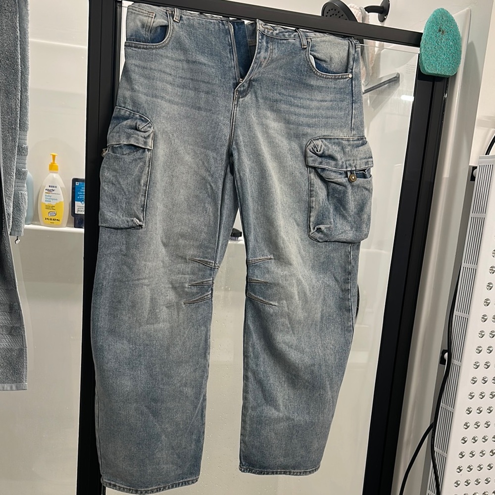 YoungLA Baggy Cargo Jeans